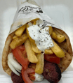 Sausage with Pita