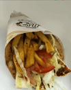 Pita Vegetarian with Halloumi